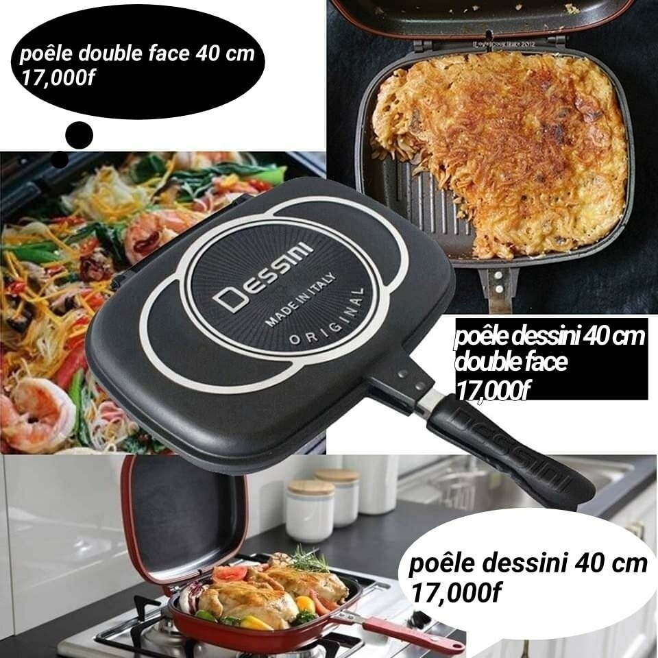  poêle double
