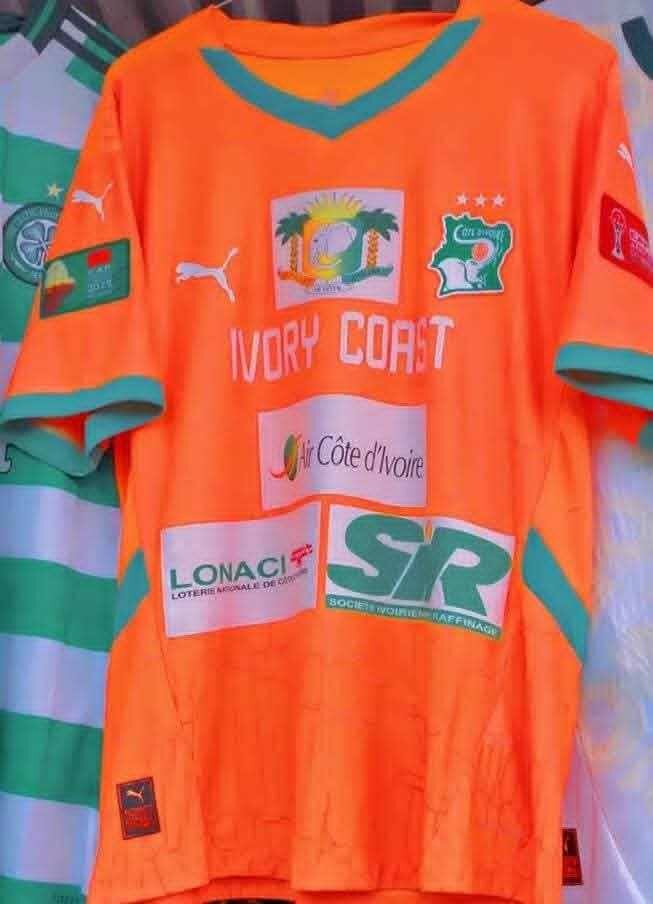 Maillot Football Côte d'Ivoire
