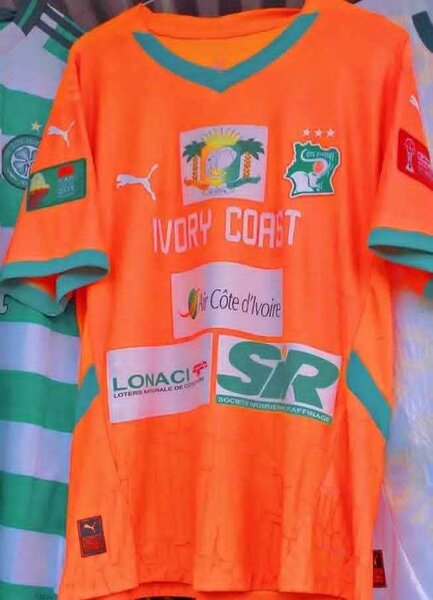 Maillot Football Côte d'Ivoire