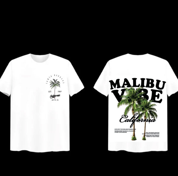T-shirt "Malibu Vibe" California