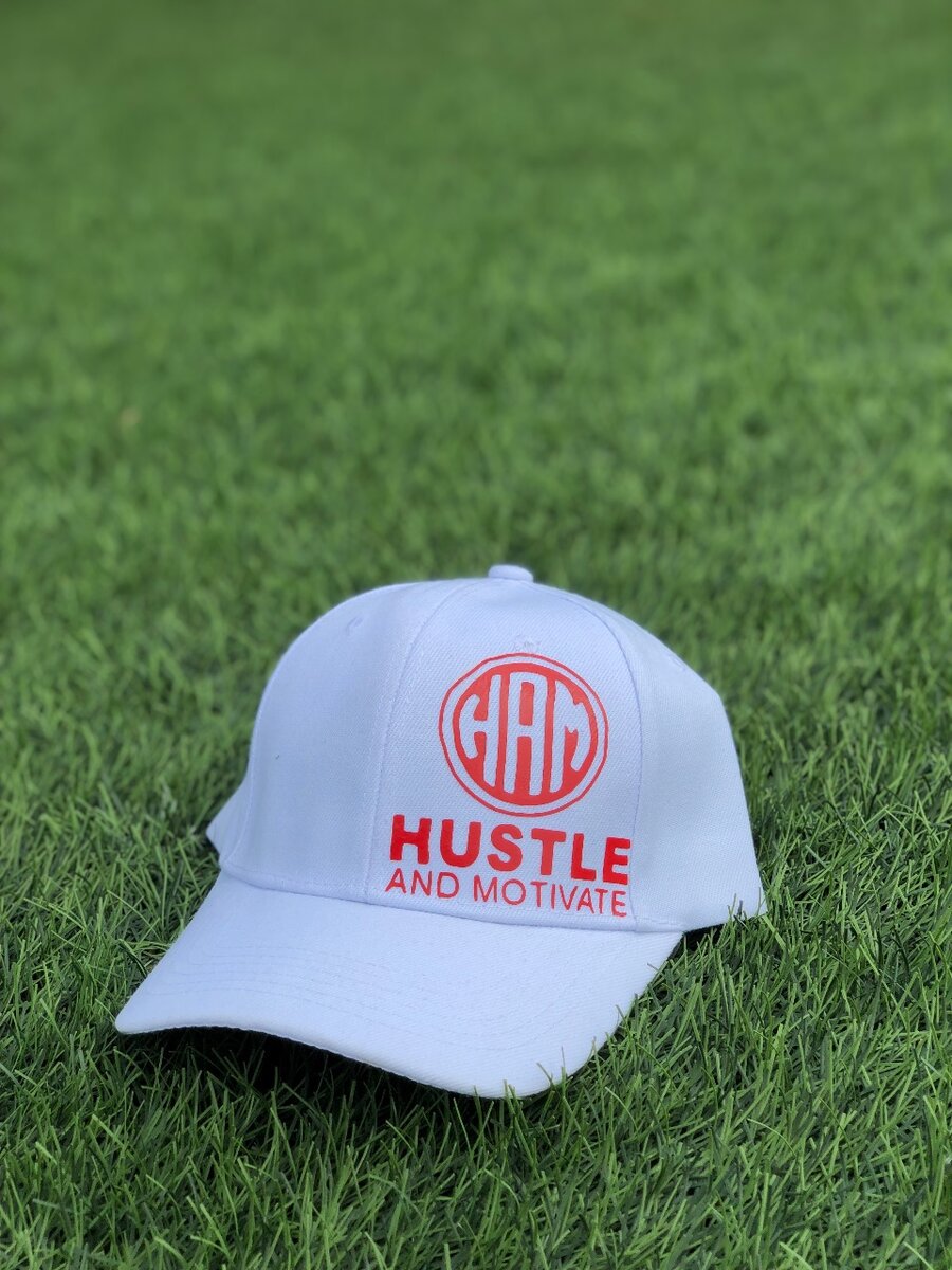 Hustle and motivate caps