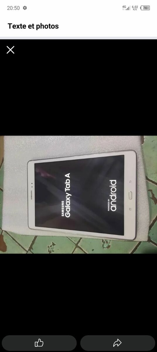 Tablette Samsung Galaxy Tab A