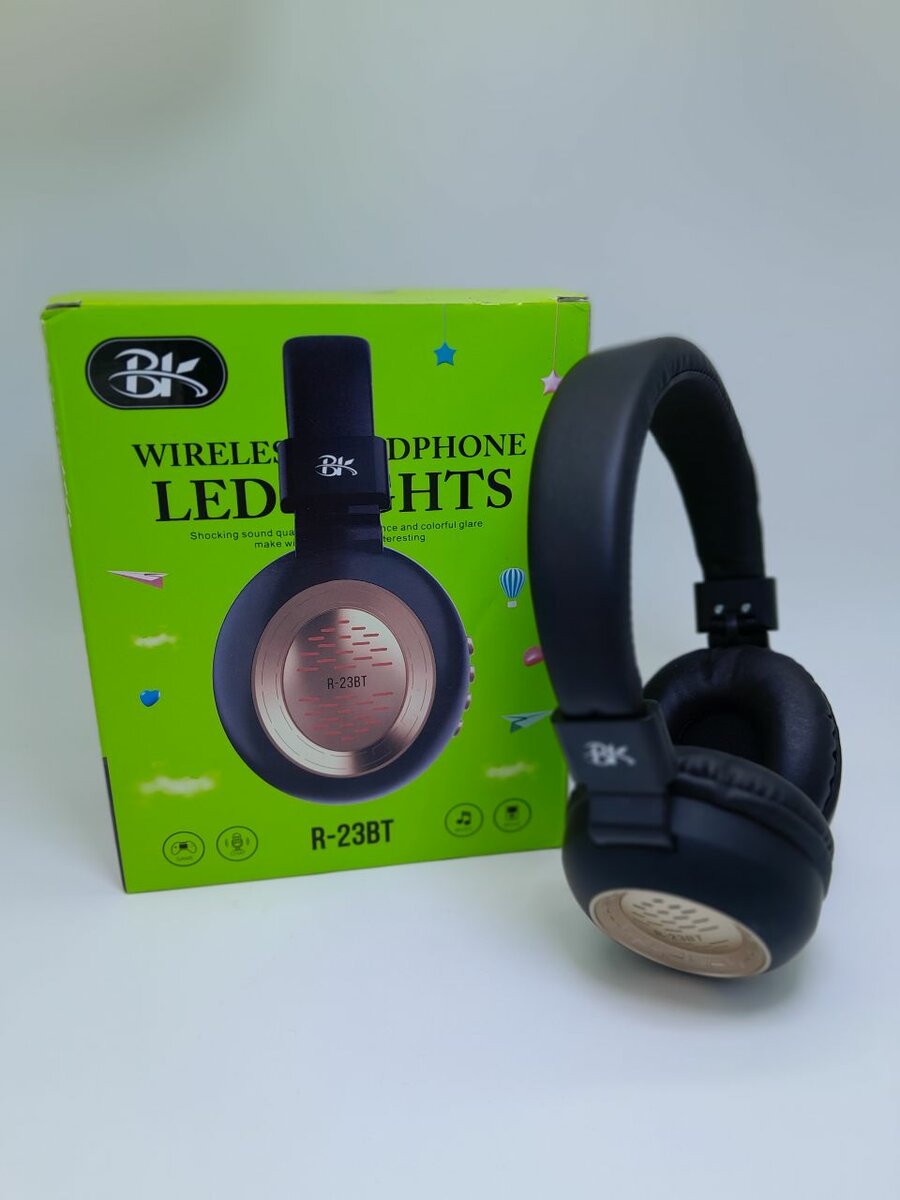 Wireless LED Headphones