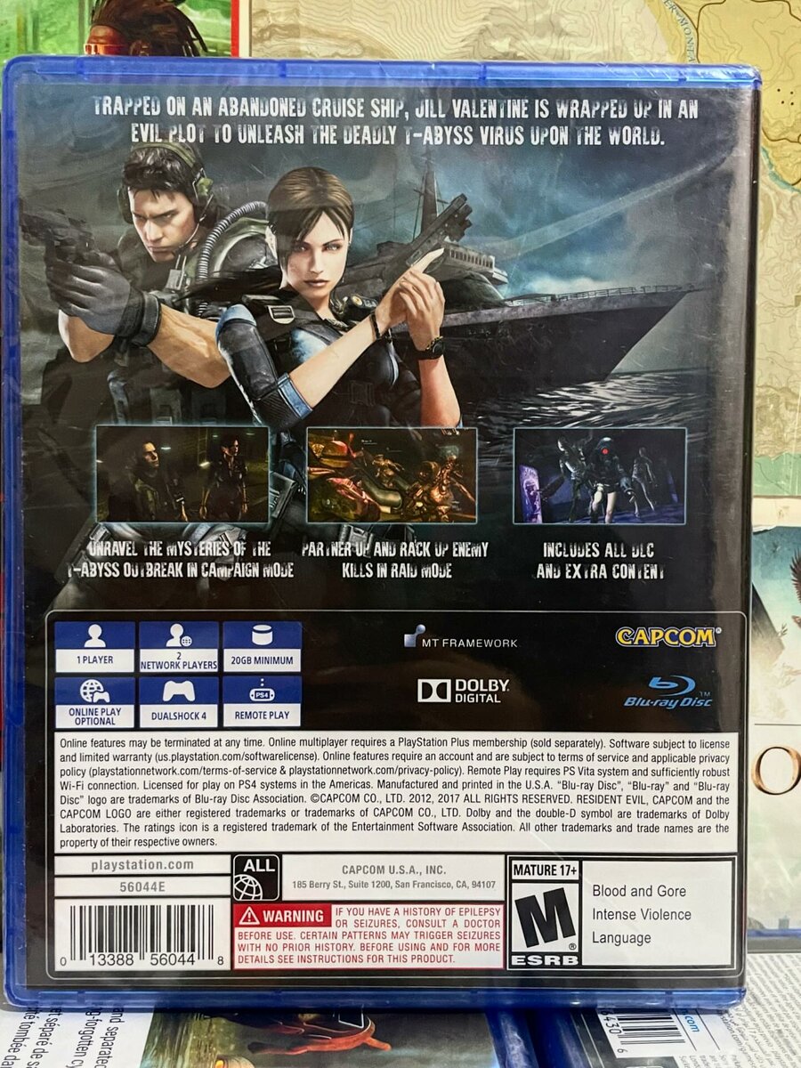 Cd ps4 Resident Evil