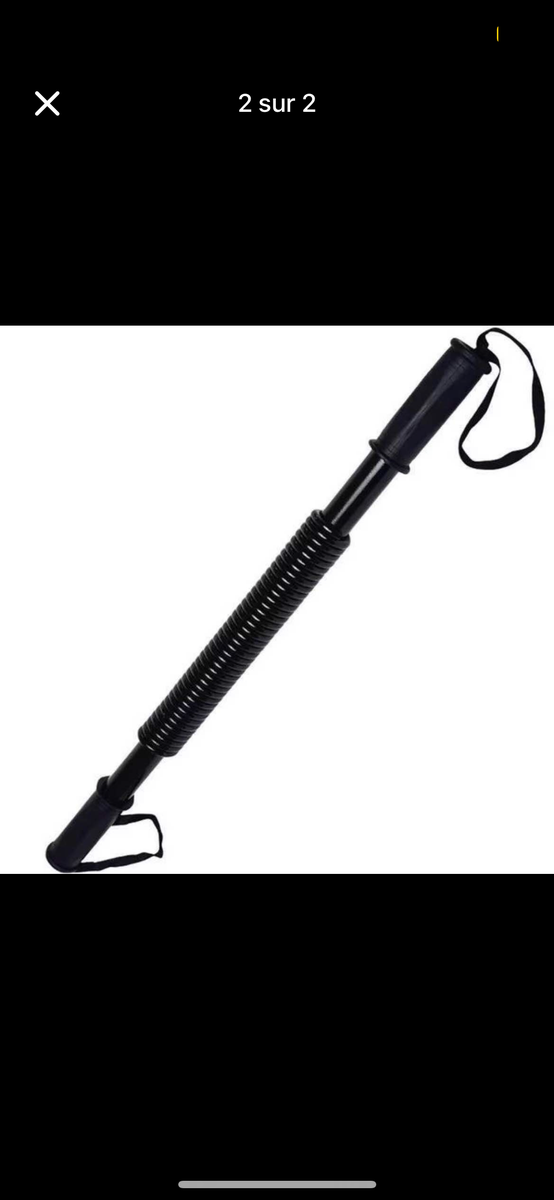 Barre de flexion musculation