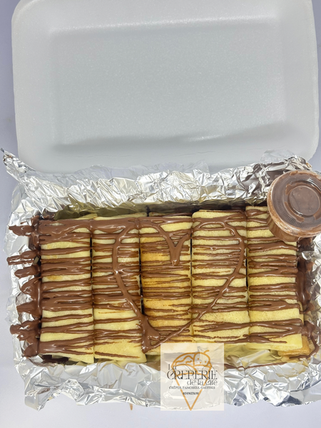 Pack de crêpes au nutella