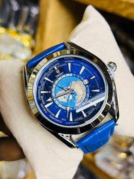 Montre Homme Bleu Élégante