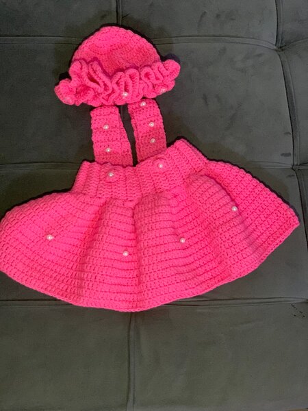 Ensemble tricot bébé coloré