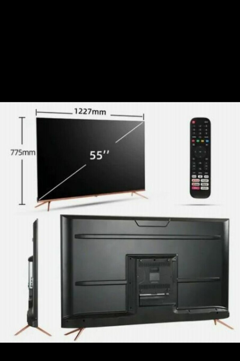 Téléviseur 4K 55" UHD