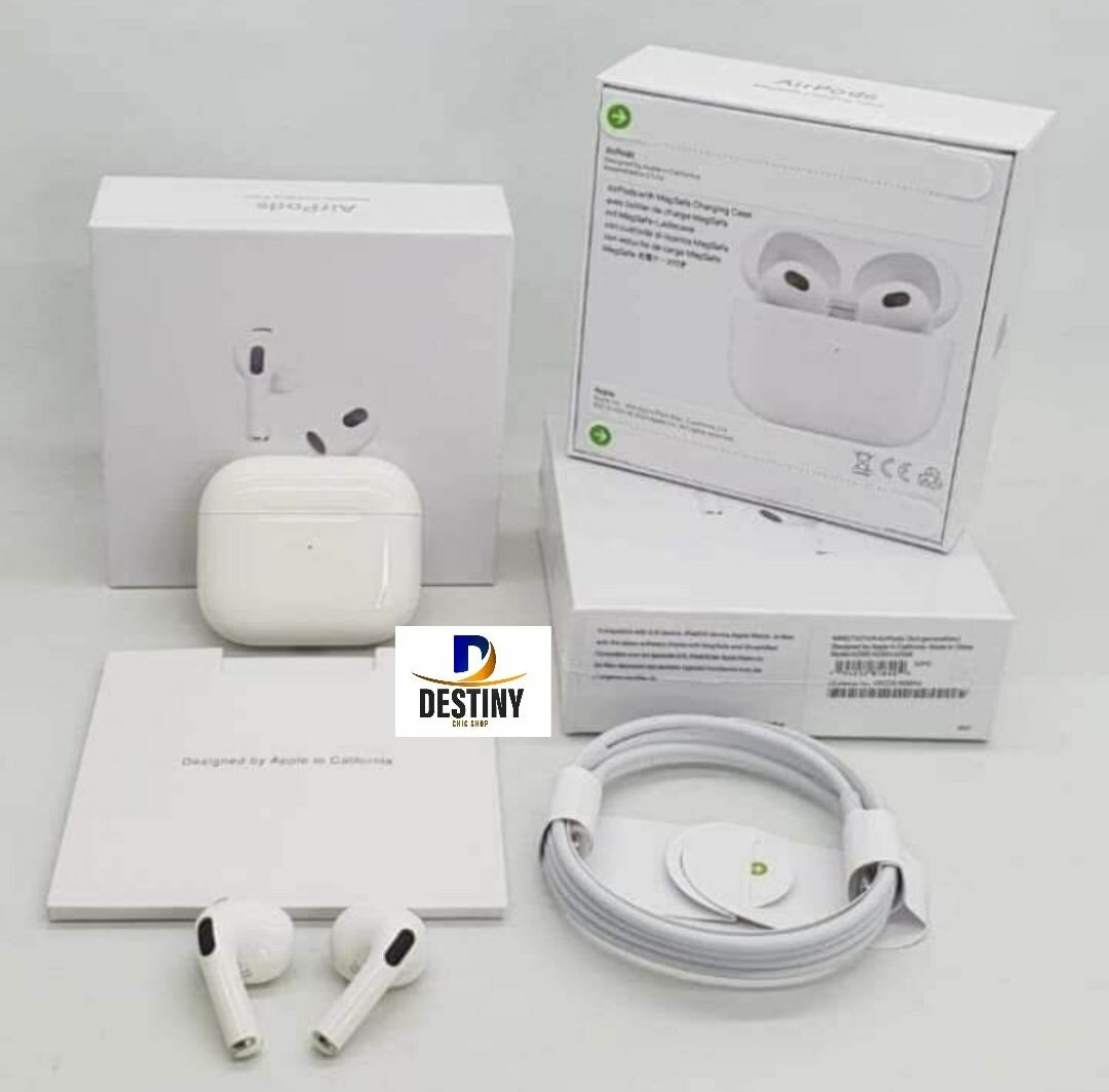 Airpods 3 nouvelle génération certifié CE pure bass