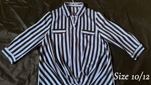 Women Striped Corporate Shirt