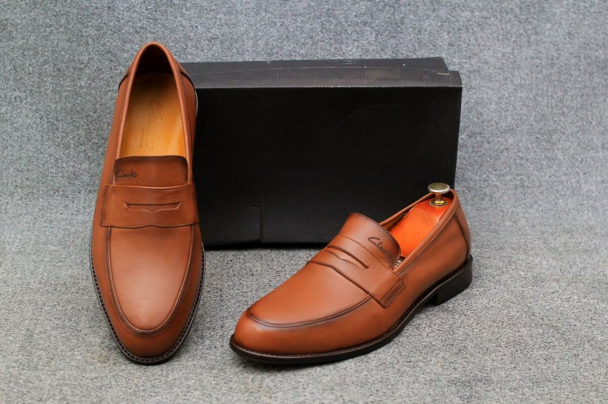 Mocassins en cuir élégants