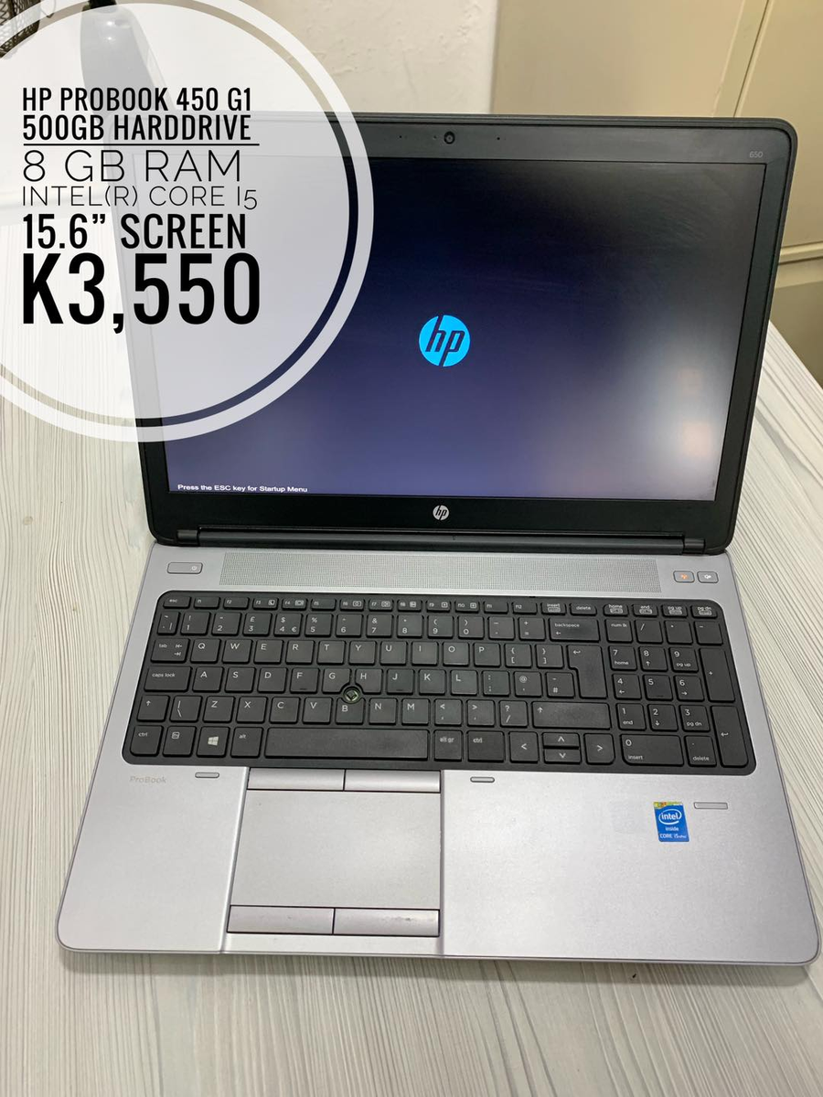 hp probook 450 g1 notebook 500gb 8 gb
