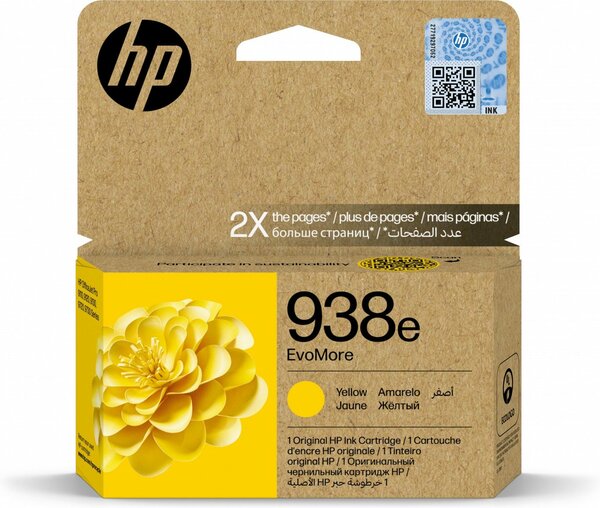 Cartouche d'encre jaune HP 938e