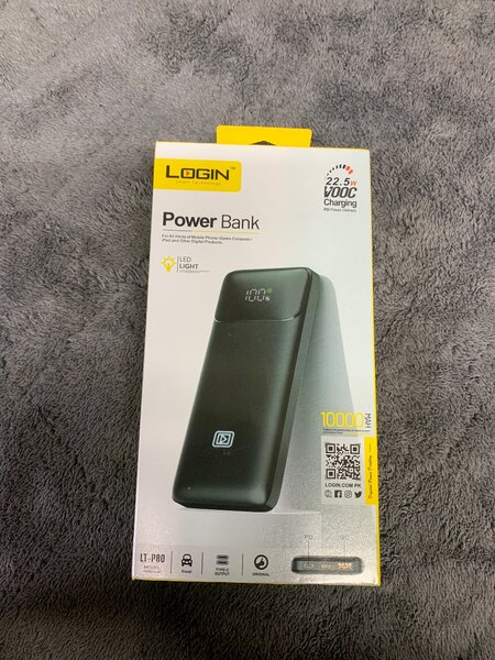 Login power Bank