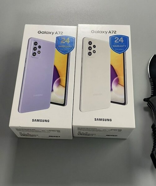 Brand new galaxy A72 5G 128gb/6gb ram 4500mAh battery