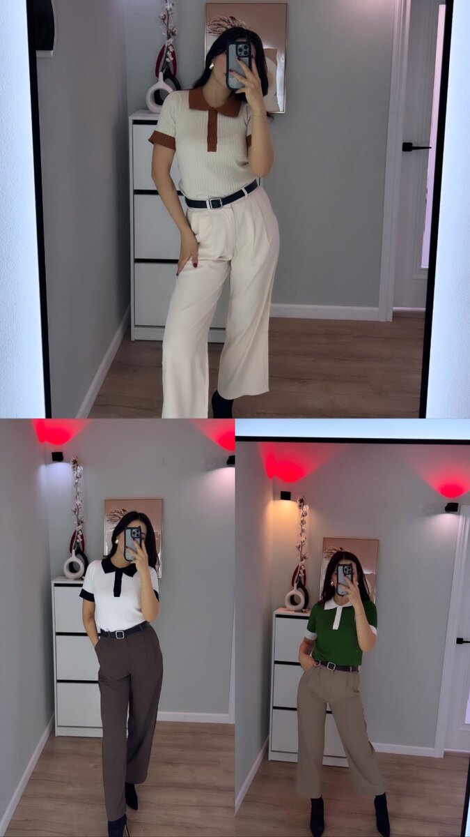 Классическая рубашка и брюки