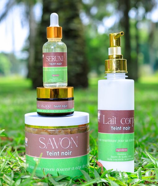 Gamme réparatrice teint noir