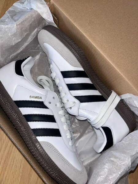 Baskets Samba classiques blanches