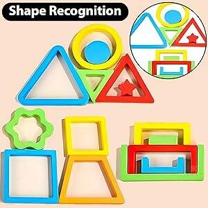 Wooden shape Recognition Board