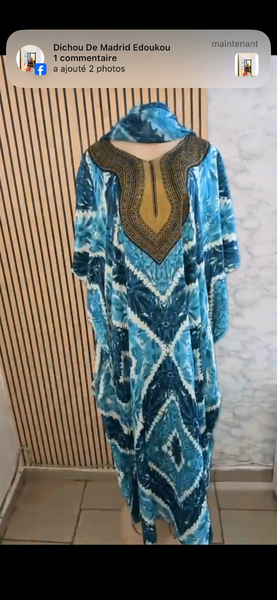 Robe Caftan Tunique Bouffante