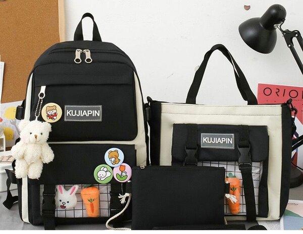 SPACIOUS STUDENT BACKPACK (4-IN-1)