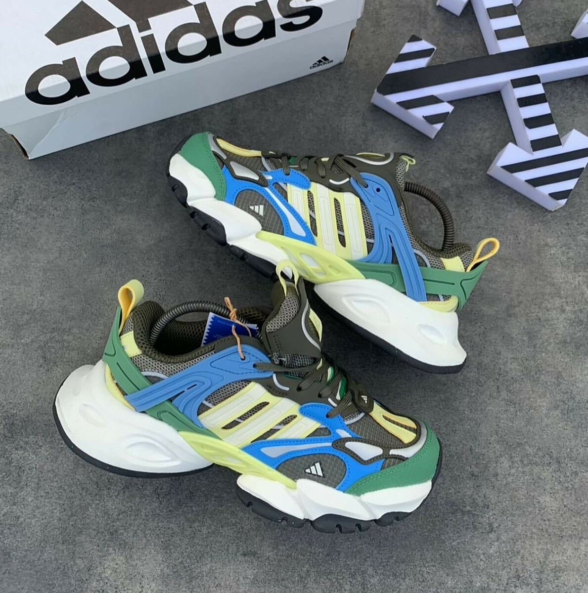 ADIDAS THICK SOLE SNEAKERS