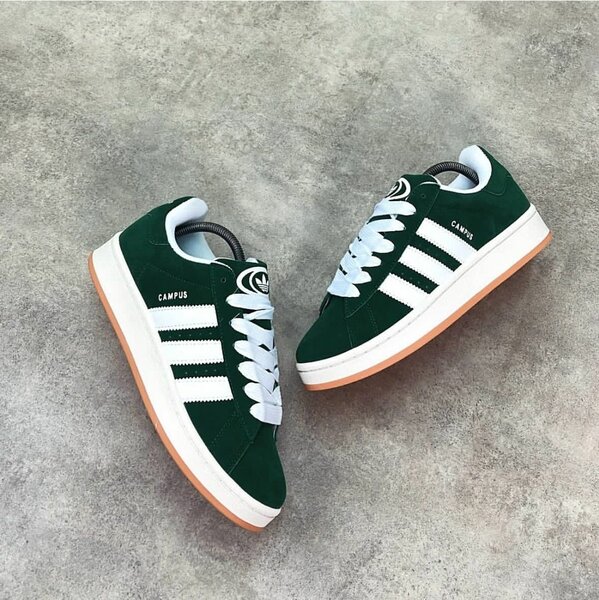Baskets Campus Vertes Classiques