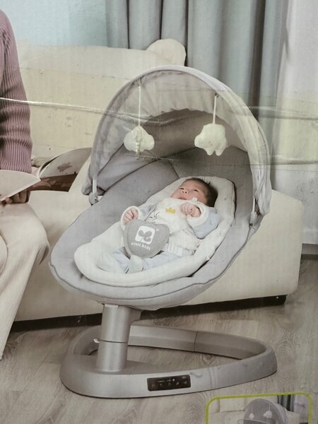 Электро люлька колыбель, совсем новый