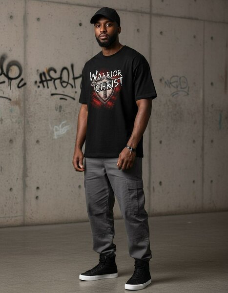 T-shirt Homme 'Warrior of Christ'