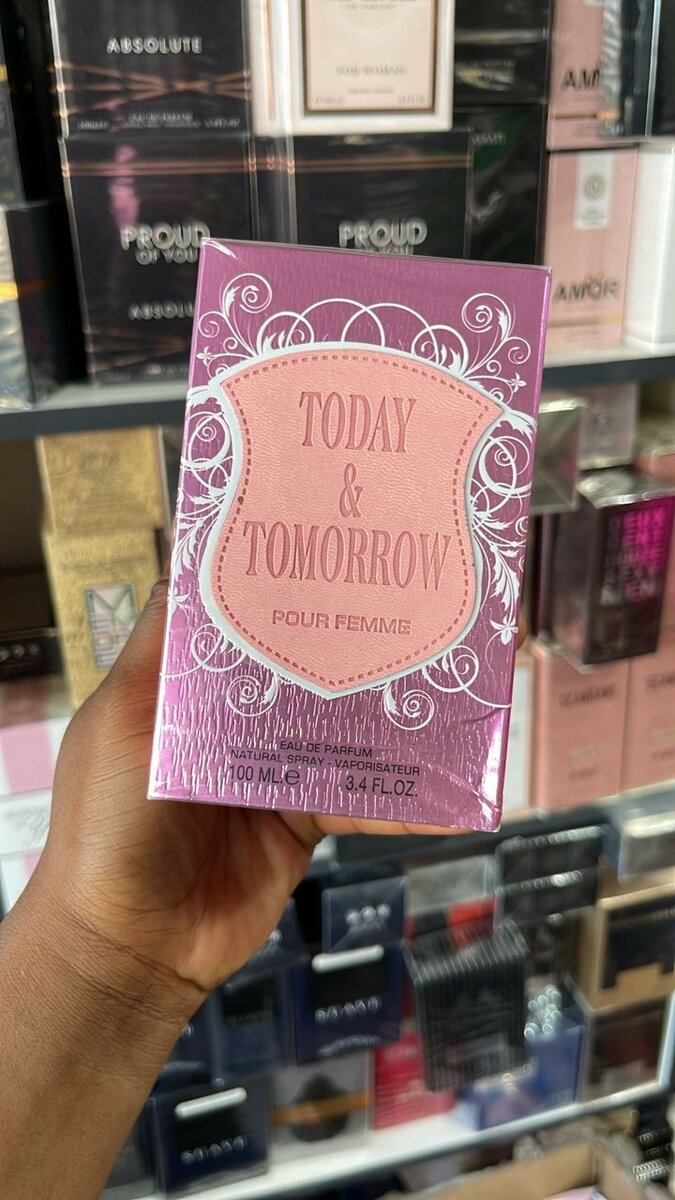 Today & Tomorrow perfume available