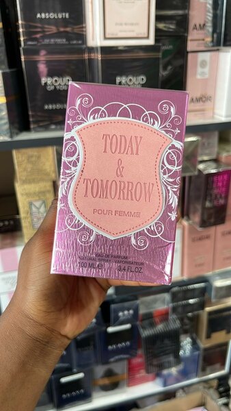 Today & Tomorrow perfume available