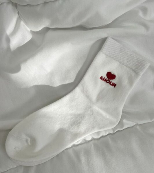 Chaussettes tendance coton