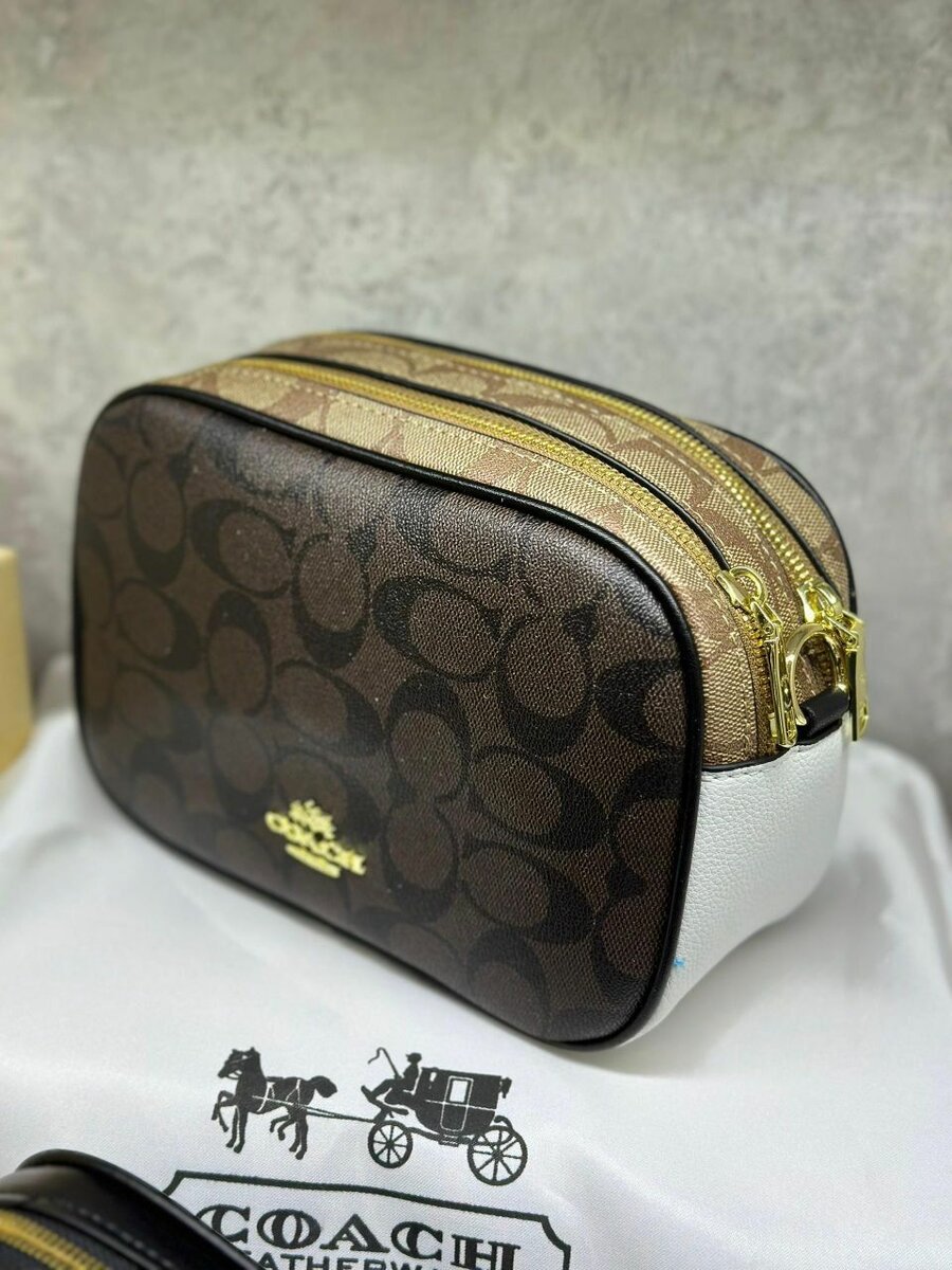 Coach premium канва кожа /   бесплатная доставка