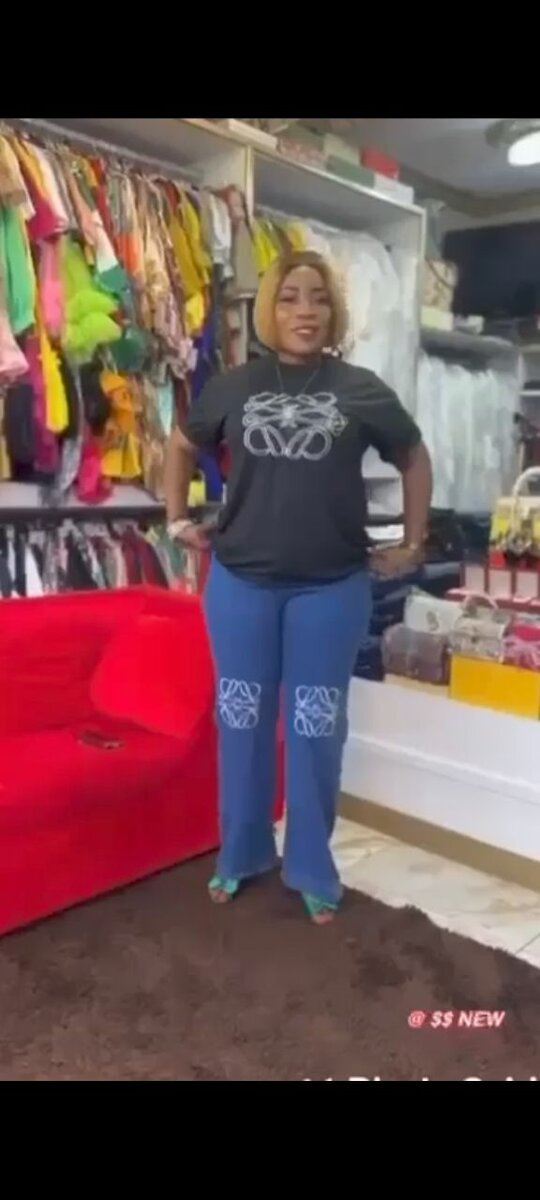 Ladies top and down available