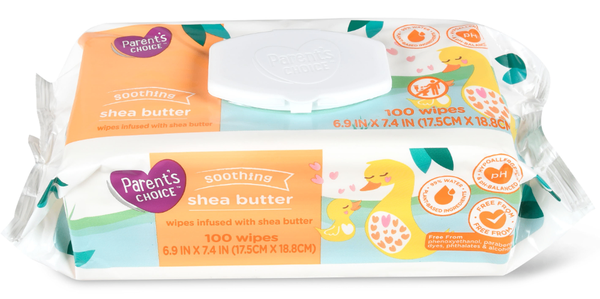 Lingettes Bébé Beurre de Karité