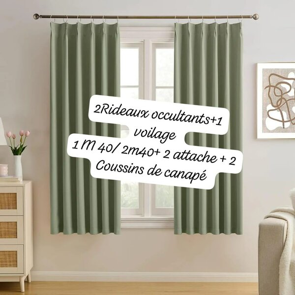 Rideaux Occultants Coulissants