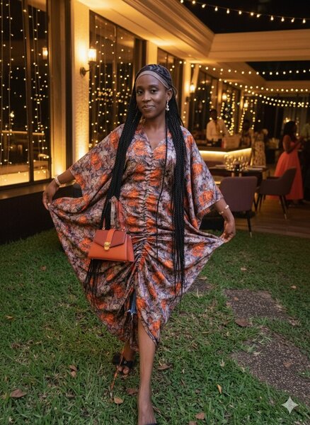 Robe bohème ,confort  femme