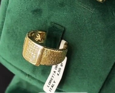 Кольцо золотое