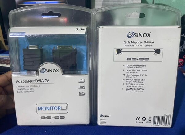 Adaptateur DVI vers VGA 3m