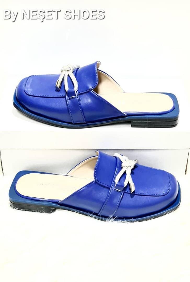 Mules élégantes en cuir