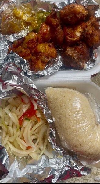 Dindon sautè avec attièkè