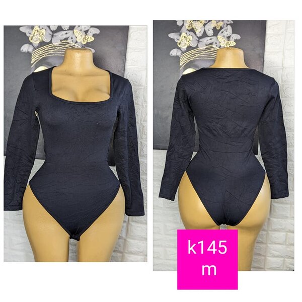 Beautiful and stylish women's bodysuit black