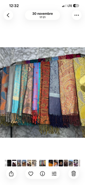 Écharpe en cachemire élégante