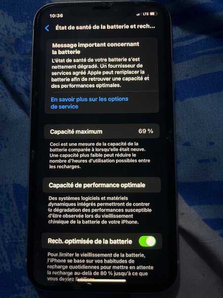 iPhone Écran Cassé 64GB