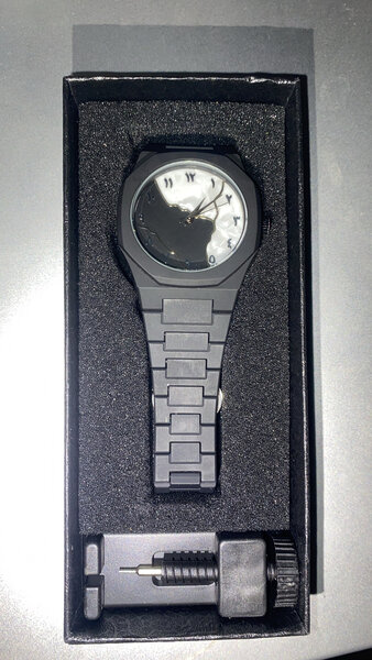 Montre élégante en acier inoxydable