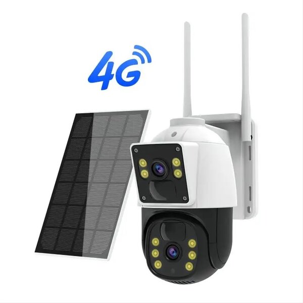 Solar Powered Panels 4g Sim Card/Wifi Surveillance Wireless