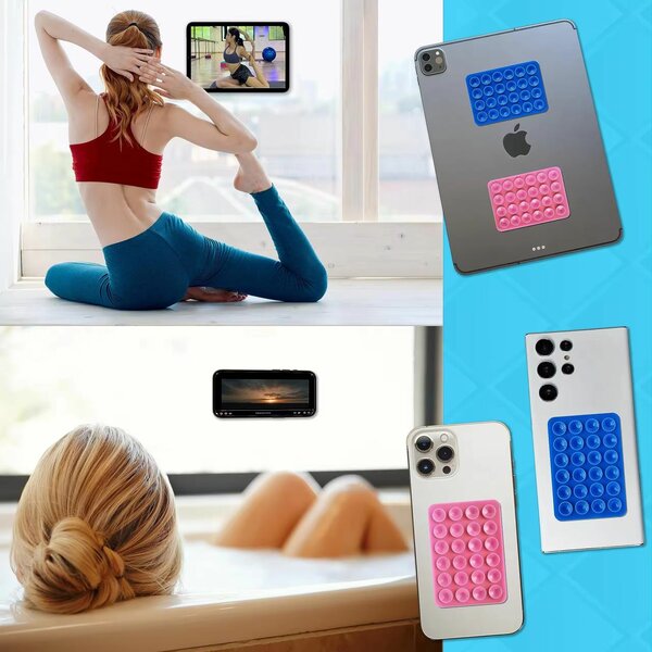 Support téléphone mural anti-gravité