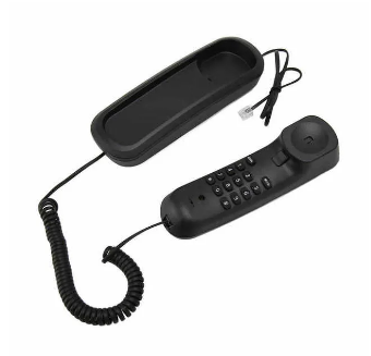 New model wall-mountable telephone set without CLI (Caller ID)telephone set is designed for use in homes, hotels, schools, and offices can be easily mounted on the wall for convenience Note that the color of the telephone set will be de