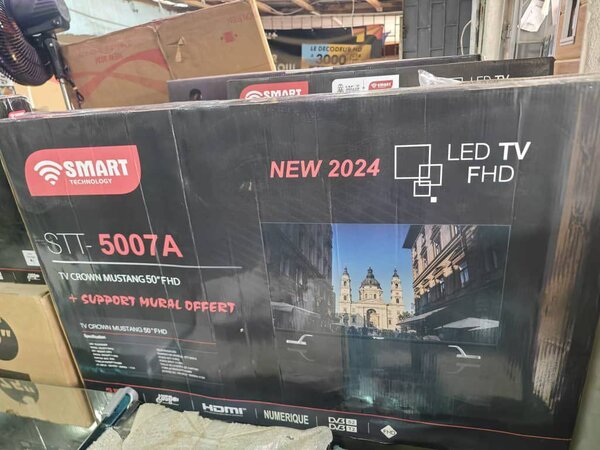 TV smart technologies 50 pouces neuf